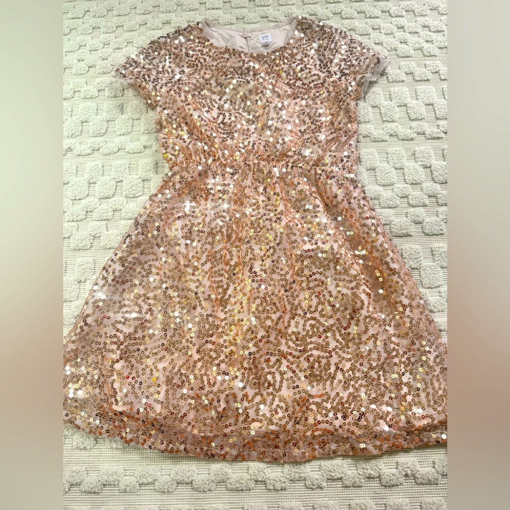 Gap fancy girl’s sequin dress